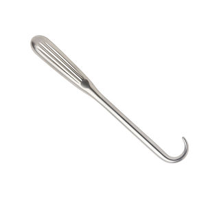 Meilleure Qualité 220mm Crochet à Os Professionnel Volkmann Instrument Chirurgical Manuel à Bout Émoussé en Acier et Métal - Product Image 5