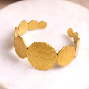 Classic Handmade Brass Cuff Chunky <b>Stack</b> Bangle Wedding Party Festive Vintage Adjustable Chic Stylish Statement Jewelry <b>Bracelet</b> - Product Image 4