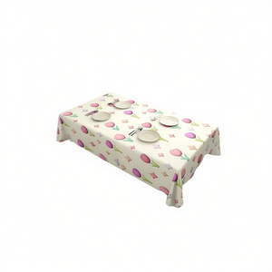 Tovaglia in cotone stampato floreale stile pastorale 1.4*20M con tecniche di tessitura per uso domestico - Product Image 2