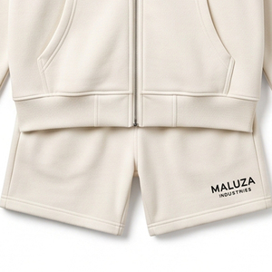 Conjunto Deportivo de Verano de Nueva Tendencia, Unisex, con Logotipo Personalizado, Dos Piezas, Pantalones Cortos, Informal, Ecológico, Transpirable, de Secado Rápido - Product Image 3