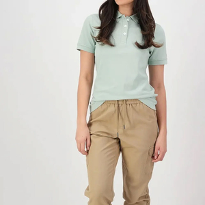 Camiseta Polo de Alta Calidad para Mujer, Fabricada en EE. UU., Ropa Deportiva de Algodón Suave, Proveedor al por Mayor - Product Image 5