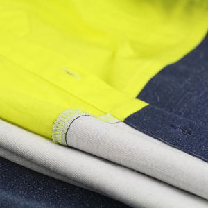 Camisas de Trabajo Reflectantes de Alta Visibilidad al por Mayor, Chaqueta Impermeable de Manga Larga, Algodón Poliéster 240GSM, Ropa de Seguridad para la Construcción - Product Image 3