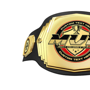 Ceinture de champion MVP personnalisée avec texte sur mesure pour les tournois et les récompenses des meilleurs joueurs - Product Image 4