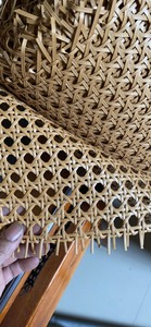 Synthetic Rattan Webbing Plastic Vietnam Supplier For Outdoor Furniture Chair <b>Backrest</b> Cabinet Panel Decorative Use - Product Image 5