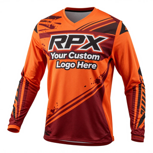 Jersey de Motocross con Logotipo Personalizado, Proveedor Directo de Fábrica, Ropa de Carreras de Motos, Jersey de Carreras de Motocross Unisex - Product Image 1