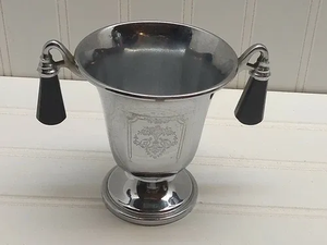 Sucrier et crémier en métal rond, design classique, surface brillante, résistant à la rouille, avec couvercle et poignée - Product Image 4