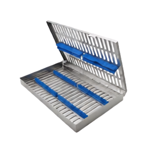 Kit de 20 Instrumentos Dentales para Cirugía Oral con Casete de Esterilización, Juego de Instrumentos Quirúrgicos Dentales de Acero Inoxidable de Grado Alemán - Product Image 6