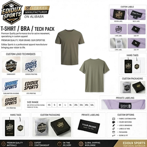 Camisetas de hombre de punto transpirables y de secado rápido, más vendidas, con logo personalizado, todas las tallas, hechas a medida. - Product Image 4