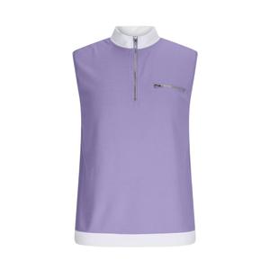 Débardeur Homme en Maille Gaufrée sans Manches avec Col Montant et Fermeture Éclair, Gilet Musculation avec Poche Zippée, T-shirt Léger et Respirant - Product Image 1