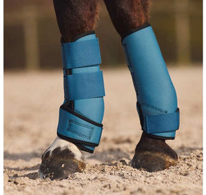 Protège-tibias pour chevaux de course équestre, bandages de protection personnalisables en néoprène, légers et respirants, disponibles en différentes couleurs et tailles. - Product Image 3