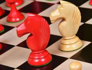 ชุดหมากรุกโซเวียตปี 1961 รุ่นบาคู ทำจากไม้ชีแชมและไม้บ็อกซ์วูด ขนาดคิง 4 นิ้ว ราคาดีที่สุด - Product Image 5