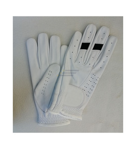 Wholesale Men's Golf <b>Gloves</b> Genuine Leather Palm Anti-Slip <b>Grip</b> Breathable Comfort Fit for Professional Golf Training Outdoor - Product Image 2