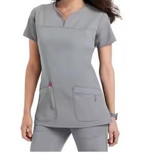 High Quality Medical Scrubs Uniform Nurse Accessories Pet Clinic Doctor Work Clothes Multicolor Anesthetist Uniforms Nurse Women - Product Image 2