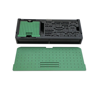 Kit d'instruments chirurgicaux pour la réconstruction maxillo-faciale, outil de pliage de plaques, réutilisable, acier inoxydable de qualité allemande, manuel, CE - Product Image 1