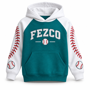Conjunto de Sudadera con Capucha de Manga Corta para Hombre al por Mayor, Sudadera con Capucha de Béisbol y Baloncesto Sublimada de Poliéster, Sudadera Deportiva Casual Juvenil - Product Image 2