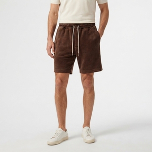 Top Selling Premium Quality Men Casual Embroidery <b>Shorts</b> OEM Customized Logo New Arrival Plain <b>Fleece</b> <b>Shorts</b> Breathable Feature - Product Image 2