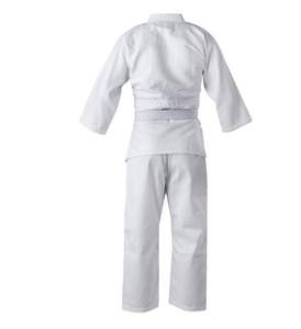 Tenue de Judo Arts Martiaux Personnalisée avec Logo Brodé – Ensemble Veste et Pantalon Kimono Blanc 100% Coton Séchage Rapide Respirant Unisexe Adulte - Product Image 6