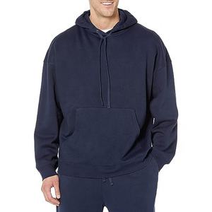 Sweatshirts à capuche avec logo personnalisé pour hommes 100% coton respirant tricoté brodé sérigraphie bouffée sublimée uni hiver - Product Image 3