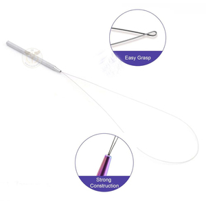 2026 High Quality Stainless Steel Hair Extension Tools Kit Custom Logo Hair Extension <b>Pliers</b> <b>Set</b> Silver Color - Product Image 4