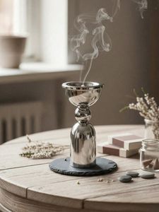 Trending Design Brass and Stainless Steel Gold Color Customized Shape Bakhoor and Incense Burner Bowl with Finest Quality - Product Image 6