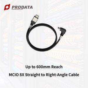 ชุดสายเคเบิล MCIO 8X แบบมุมฉาก ประหยัดพื้นที่ สำหรับเซิร์ฟเวอร์ศูนย์ข้อมูล - Product Image 4