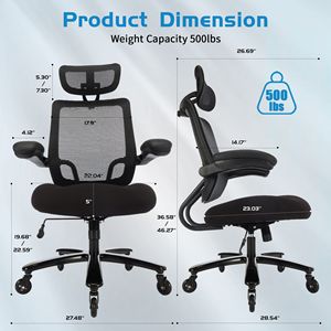 Sedia da Ufficio Robusta per Comfort e Durabilità - Product Image 6