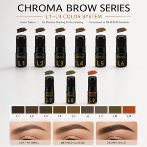Ensemble de pigments pour sourcils LOVBEAUTY PMU, encre de microblading semi-permanente pour maquillage permanent, salon de beauté - Product Image 2