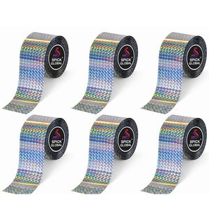 Ruban répulsif holographique pour oiseaux, ruban réfléchissant pour effrayer les oiseaux, contrôle des pigeons pour l'agriculture, les vergers et l'usage domestique - Product Image 1