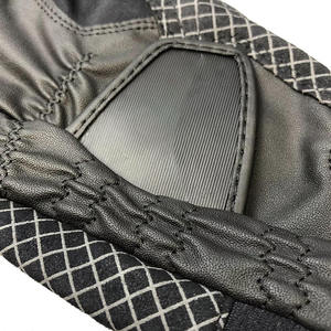 Best Performance Genuine Leather Hand Grips Men's Wet Weather Golf <b>Gloves</b> <b>Moisture</b> Wicking Customized Sports Wear - Product Image 4