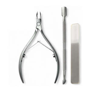 Kit de soins manucure et pédicure en acier inoxydable de haute qualité, prix de gros, fabrication directe en usine, marque privée - Product Image 2