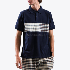 เสื้อยืดคอกลมถักโครเชต์สำหรับผู้ชาย ผ้าไหม/ผ้าฝ้าย แห้งเร็ว ไม่ยับ ระบายอากาศได้ดี เนื้อผ้านุ่ม ปักลาย สวมใส่สบายๆ สำหรับฤดูร้อน - Product Image 4