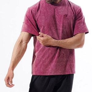 Vêtements décontractés écologiques, légers, respirants et confortables pour hommes, t-shirts effet délavé pour les aventures et l'usage en plein air - Product Image 4