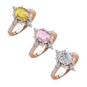 <span class=keywords><strong>2023</strong></span> Fancy Yellow Crushed Ice Gemstone Jewelry 925 Sterling Silver Retro <span class=keywords><strong>Cocktail</strong></span> Anillo de compromiso para mujeres Destiny Jewelry - Product Image 6