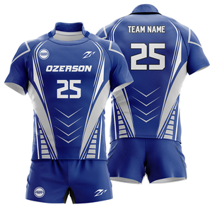 Premium Rugby League Shirt Men’s Sportswear Jersey with Durable Fabric and Stylish V Shape Design Pattern - Product Image 1