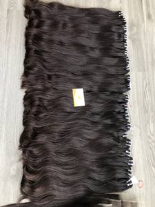 Cabello Humano Camboyano 100% Sin Procesar, Paquete de Cabello Natural de Alta Calidad, Liso, con Cutícula Alineada, Ondulado, Super Double Drawn - Product Image 6