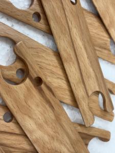 Navette de tissage en bois de qualité supérieure, outil textile en bois dur, finition lisse, pour métier à tisser manuel, destinée aux tisseurs professionnels - Product Image 3