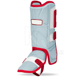 Espinilleras de Cuero Avanzadas, Duraderas, Resistentes, Ligeras, Protección Profesional, Ajuste Cómodo, Perfectas para Entrenamiento de Fútbol - Product Image 4