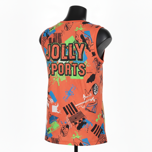 เสื้อยืดกีฬาแขนกุดผู้หญิง ผ้าเจอร์ซีย์เนื้อเนียน พิมพ์ลายกราฟิก โลโก้สั่งทำ เสื้อกล้ามแขนกุด เสื้อผ้าฝ้ายผู้หญิง - Product Image 5