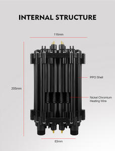 Élément chauffant en nickel-chrome haute température 5500W pour camping-car, usage domestique et automobile - Économies d'énergie, durable, haute qualité - Product Image 5