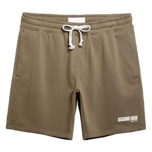 Shorts décontractés en polaire pour hommes à prix abordable, taille mi-haute, fermeture élastique, motif uni, séchage rapide, logo frontal, service OEM - Product Image 1