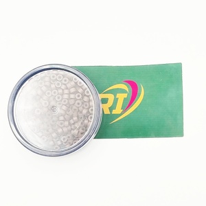 Perles professionnelles pour extensions de cheveux, micro-anneaux en aluminium doublés de silicone, nano-perles pour usage en salon, logo personnalisé OEM, vente en gros - Product Image 3