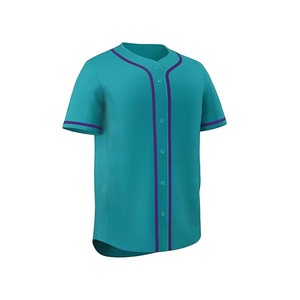 Custom <b>baseball</b> jersey for men with breathable quick dry fabric and sublimated print design for team sports and casual wear - Product Image 5