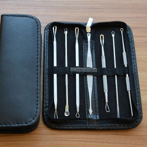 Extracteur de points noirs, extracteur de comédons, nettoyeur de pores, outils de beauté pour le visage et le nez en acier inoxydable, étanche - Product Image 2