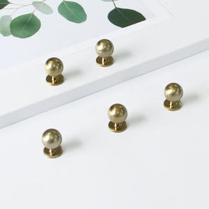 Modern Minimalist Zinc Alloy Round Knob Pull Handle Eco-Friendly Dresser Drawer <b>Wardrobe</b> Kitchen Living Room Nightstands - Product Image 2