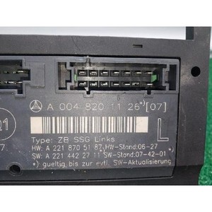 ECU และโมดูลคอมพิวเตอร์มือสองสำหรับรถยนต์ S-class รุ่น A0048201126 - Product Image 5