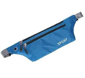 Riñonera Deportiva Impermeable de Nailon Suave Unisex INTRAX WORLD con Bolsillo con Cremallera, Tira Reflectante y Capacidad Personalizable para Correr - Product Image 5