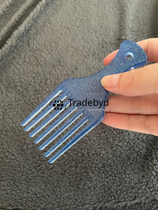 หวีเรซิ่นทำมือ Tradebyd น้ำหนักเบา ดีไซน์ทันสมัย สำหรับการจัดแต่งทรงผมและความงาม - Product Image 5