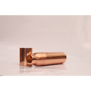 Pure Copper Water Bottle 1000ml with Handcrafted Engraved Design Eco-Friendly Yoga & Gym Drinkware Wholesale Factory Price - Product Image 6