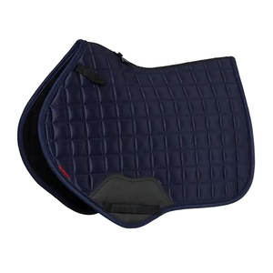 Euro Cavall Satin Loire Tissu extérieur mat brillant avec doublure en maille, tapis de selle équestre pour dressage et saut d'obstacles, antichoc - Product Image 1