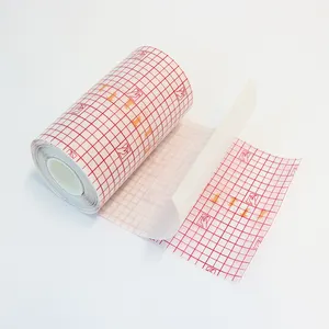 BLUENJOY Transparent Waterproof Adhesive Medical Pu Film Roll Pu Wound Dressing